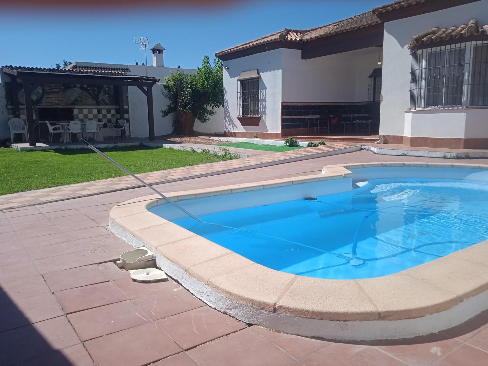 Agradable Chalet Con Piscina Para Escapadas. Chiclana de la Frontera Exterior foto