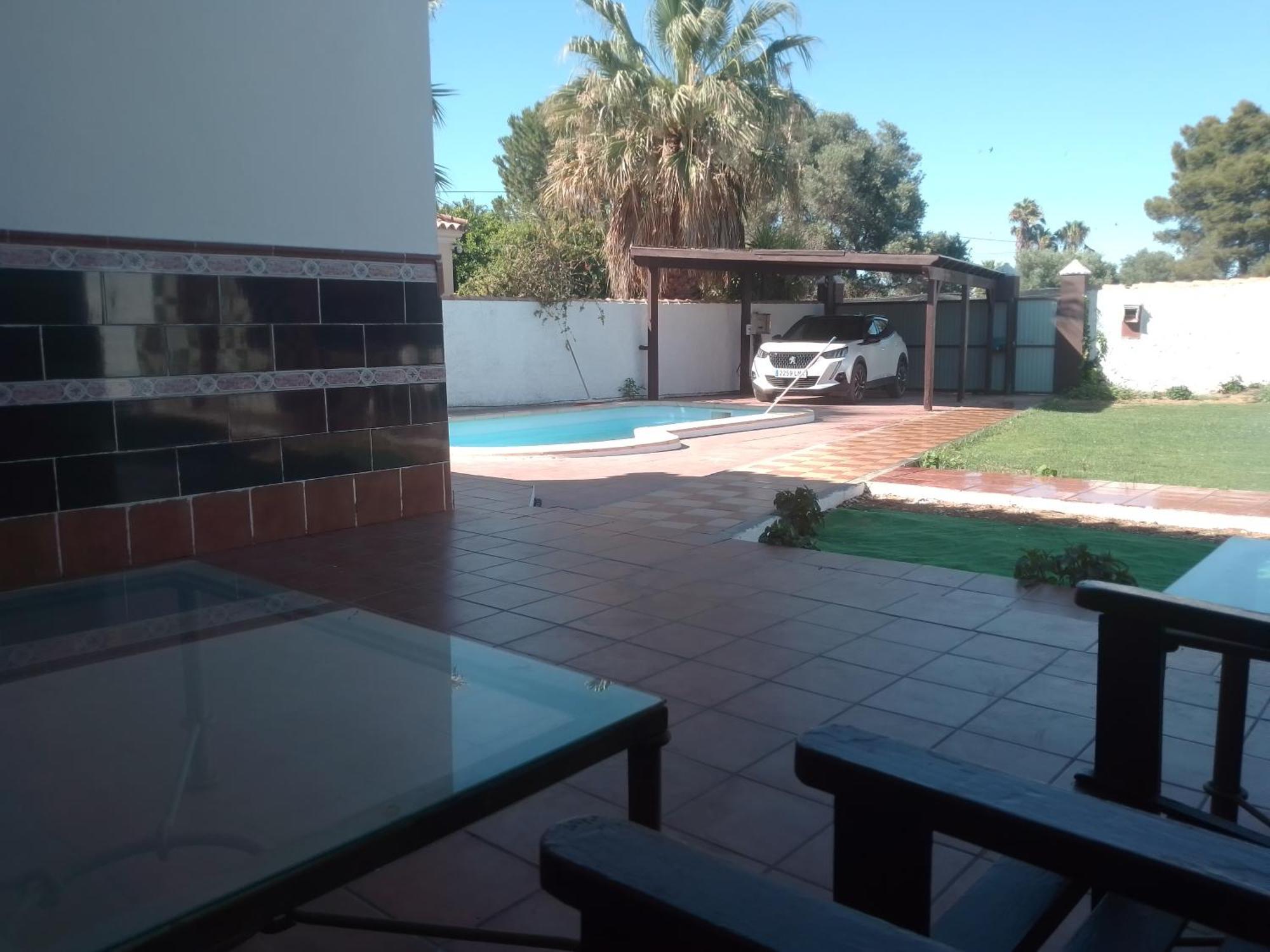 Agradable Chalet Con Piscina Para Escapadas. Chiclana de la Frontera Exterior foto