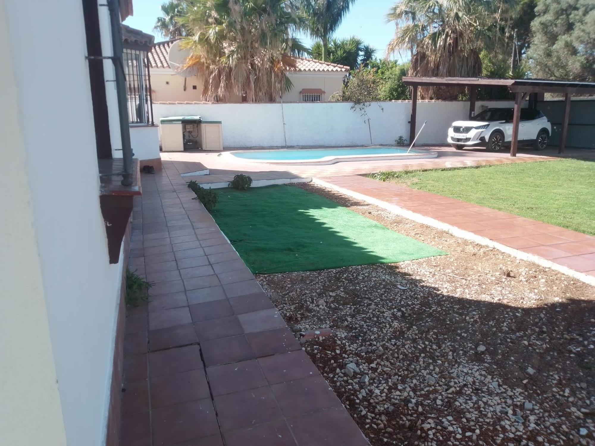 Agradable Chalet Con Piscina Para Escapadas. Chiclana de la Frontera Exterior foto